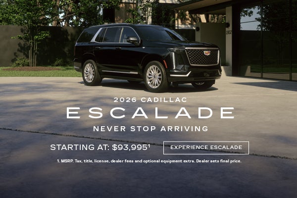 2026 ESCALADE RWD LUXURY MSRP